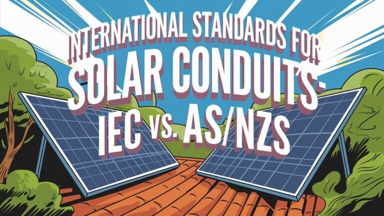 International Standards for Solar Conduits IEC vs. AS/NZS Compared